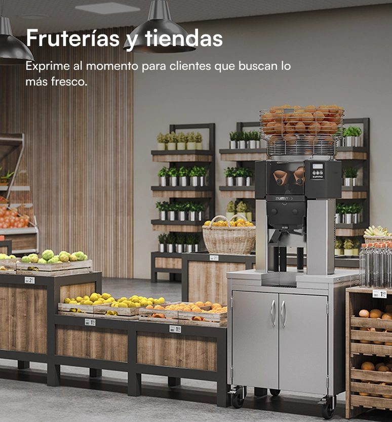 Fruterías y tiendas